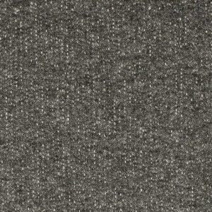French Terry – Plain dyed melange – zwart