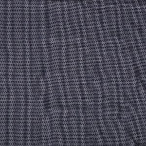 Polyester/katoen gebreid melange geblokt