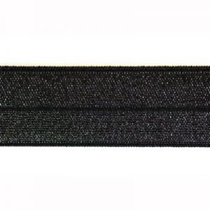 elastisch biaisband zwart