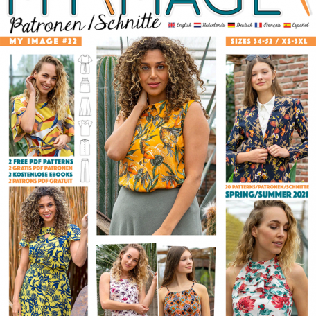 Patroontijdschrift My Image lente-zomer 2021 met werkbeschrijving