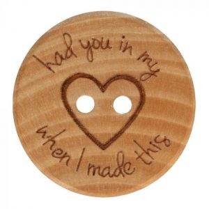 Houten knoop