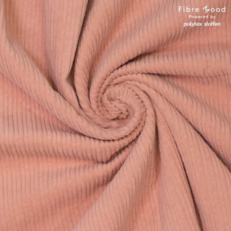 Fibre Mood grove ribstof voor het maken van model Betty in de kleur roze