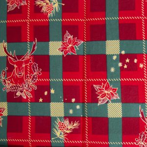 Katia – Xmas Poplin Reindeer Squares