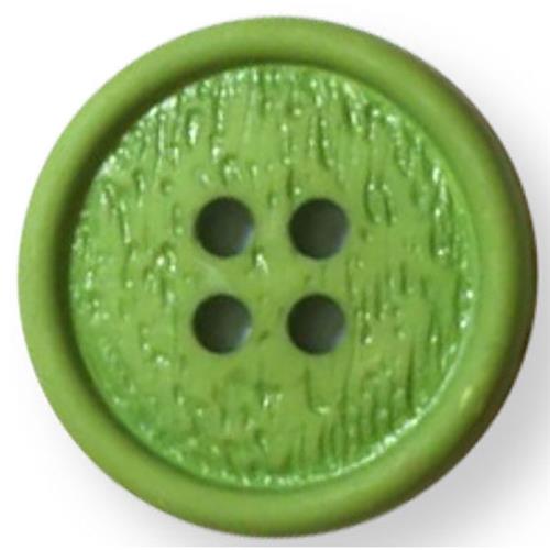 knoop 18 mm groen