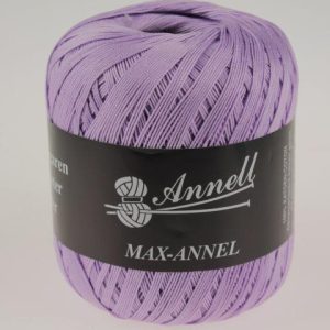 Annell Max-Annell is een extra fijn haak- en breigaren van 100% gemerceriseerde katoen. Uitermate geschikt voor haak- en breiwerk