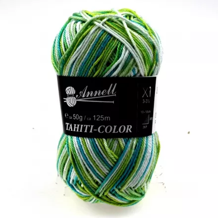 Annell Tahiti Color 100% gemerceriseerde en gegaseerde katoen in de kleur 3541