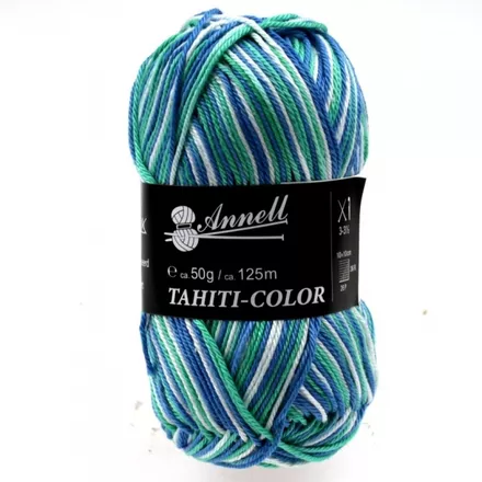 Annell Tahiti Color 100% gemerceriseerde en gegaseerde katoen in de kleur 3546