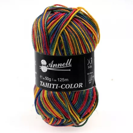 Annell Tahiti Color 100% gemerceriseerde en gegaseerde katoen in de kleur 3548