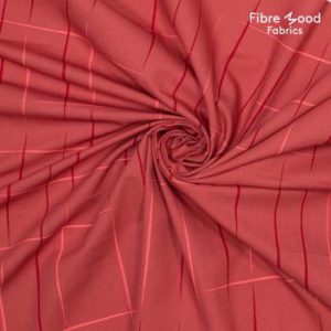 Fibre Mood 100% katoenen silicone poplin stof voor het maken van model Kira