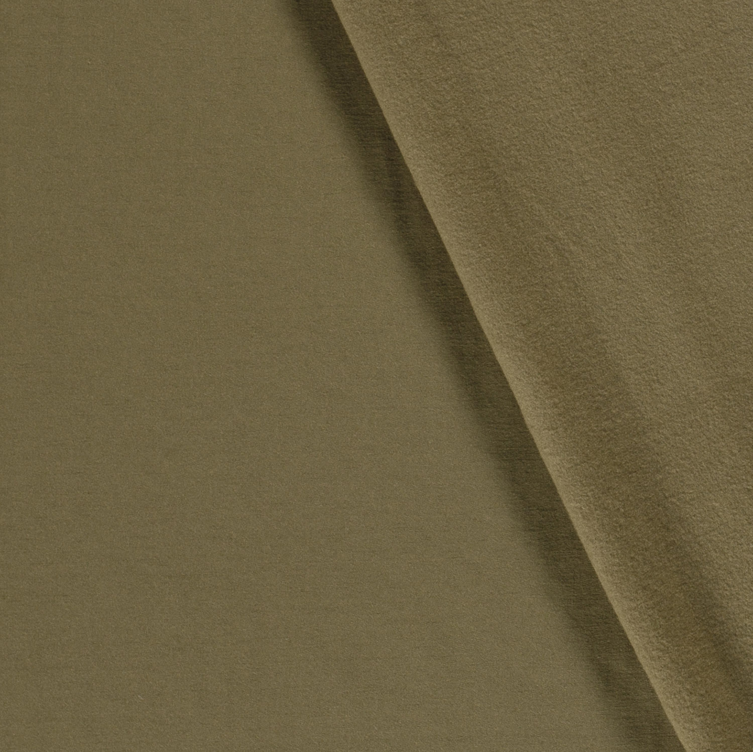 Deze jersey effen kaki groen kan onder andere gebruikt worden voor het maken van kleding, jurken, rokken, t-shirts, topjes, en meer...