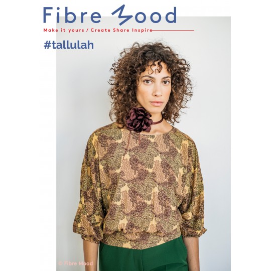 Fibre Mood 100% viscose stof Tallulah voor het maken van jurken, blouses en meer