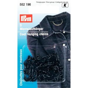 Prym 552196 mantelhangers zijn uitgevoerd in roestbestendig ijzer en zijn zeer sterk.