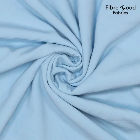 Deze polyester viscose stretch stof wordt gebruikt voor Fibre Mood model Thara en is duurzaam gemaakt volgens de OEKO-TEX Standard 100.