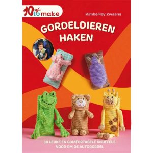 De gordeldiertjes (kleine knuffels) zijn er in allerlei maten en soorten en in dit boek leer je hoe je zelf 10 kleurrijke gordeldiertjes kunt haken!