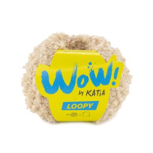 Katia WOW! Loopy, puur plezier met elke bol! Zijn astrakan uiterlijk prikkelt de verbeelding, met een heerlijk zacht gevoel en een uniek krullend effect.