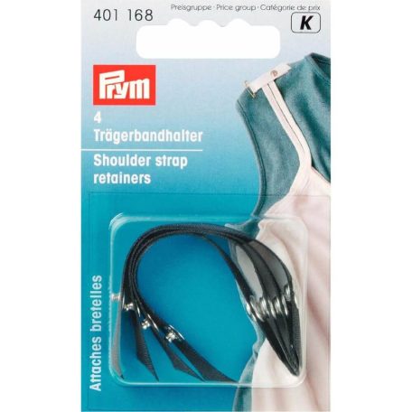 De Prym schouderbandhouders zijn een handige accessoire om schouderbandjes van kleding of tasjes