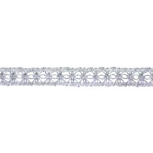 Versier je creaties met dit lurex band. Deze elegante band geeft een luxe uitstraling aan kleding, accessoires en meer. Perfect voor speciale gelegenheden!