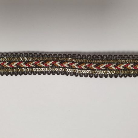 Voeg stijl toe aan je projecten met deze luxe galon band. Perfect voor het afwerken van kleding, accessoires en decoraties. Perfect voor speciale gelegenheden!