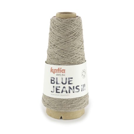 Katia Blue Jeans 100 % gerecycled jeans en ecologisch verantwoord. Perfect voor het breien van patchwork- of colorblock kleding!