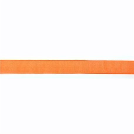 Voeg een stijlvolle touch toe aan jouw creaties met dit prachtige organza lint. Perfect voor het verfraaien van cadeaus, decoraties en creatieve projecten.