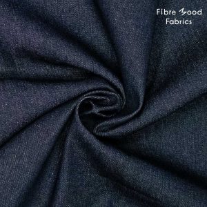 Deze mooie gerecyclede japanese raw jeans stof wordt gebruikt voor Fibre Mood modellen Alie en Fulki en is duurzaam gemaakt volgens de OEKO-TEX Standard 100