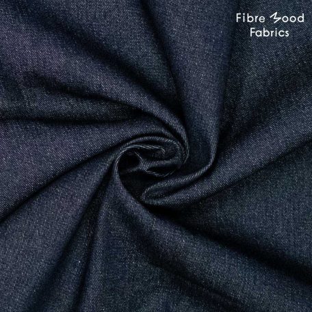 Deze mooie gerecyclede japanese raw jeans stof wordt gebruikt voor Fibre Mood modellen Alie en Fulki en is duurzaam gemaakt volgens de OEKO-TEX Standard 100