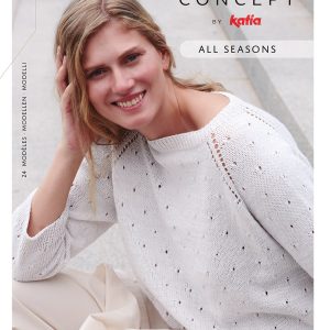 Laat je inspireren voor het hele jaar met het All Seasons 6 tijdschrift. Geniet van 24 brei- en haakpatronen die elegantie en tijdloosheid combineren