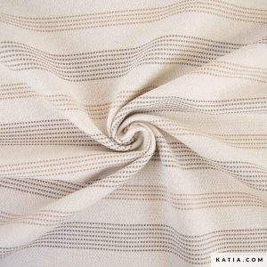 Deze rustieke en natuurlijke stof is ideaal voor een verscheidenheid aan projecten, van tafelkleden en gordijnen tot kussens en decoratieve accessoires.