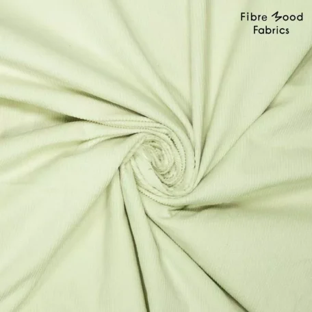 Deze mooie corduroy 8w washed wordt gebruikt voor Fibre Mood modellen Wisteria, Lux en Maribel en is duurzaam gemaakt volgens de OEKO-TEX Standard 100.