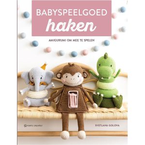 De haakpatronen uit babyspeelgoed haken zijn allemaal bedoeld om de ontwikkeling en motoriek van baby’s en peuters te stimuleren
