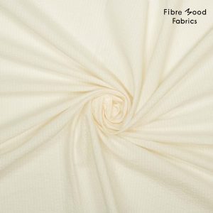 Deze 100% katoen seersucker stof wordt gebruikt voor Fibre Mood modellen Siren en Dazzle en is duurzaam gemaakt volgens de OEKO-TEX Standard 100.