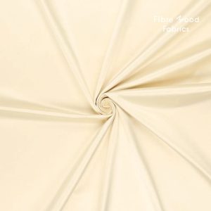 Deze geweven brushed satijn stof met stretch wordt gebruikt voor Fibre Mood modellen Luna en Vega en is duurzaam gemaakt volgens de OEKO-TEX Standard 100
