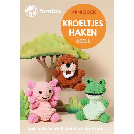 Dit miniboekje telt haakpatronen van 8 kroeltjes. Een kroeltje is een zacht knuffeltje die heerlijk is om mee te kroelen, maar je kunt nog veel meer met deze haakpatronen