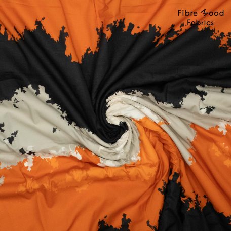 Deze katoen batist blurry spots stof wordt gebruikt voor Fibre Mood model Marley en is duurzaam gemaakt volgens de OEKO-TEX Standard 100.