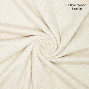 Deze gebreide stof wordt gebruikt voor Fibre Mood model Mirri en is duurzaam gemaakt volgens de OEKO-TEX Standard 100.