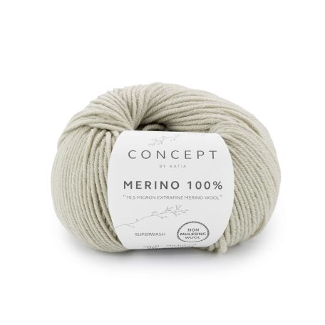 Katia Merino 100% is een heerlijk zacht garen en bestaat uit 100% Merino wol.Een prachtig basisgaren dat niet kriebelt en daarom zeer geschikt is voor baby- en kinderkleding.