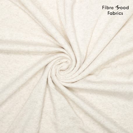 Deze jersey melange stof wordt gebruikt voor Fibre Mood model Elif en is duurzaam gemaakt volgens de OEKO-TEX Standard 100.