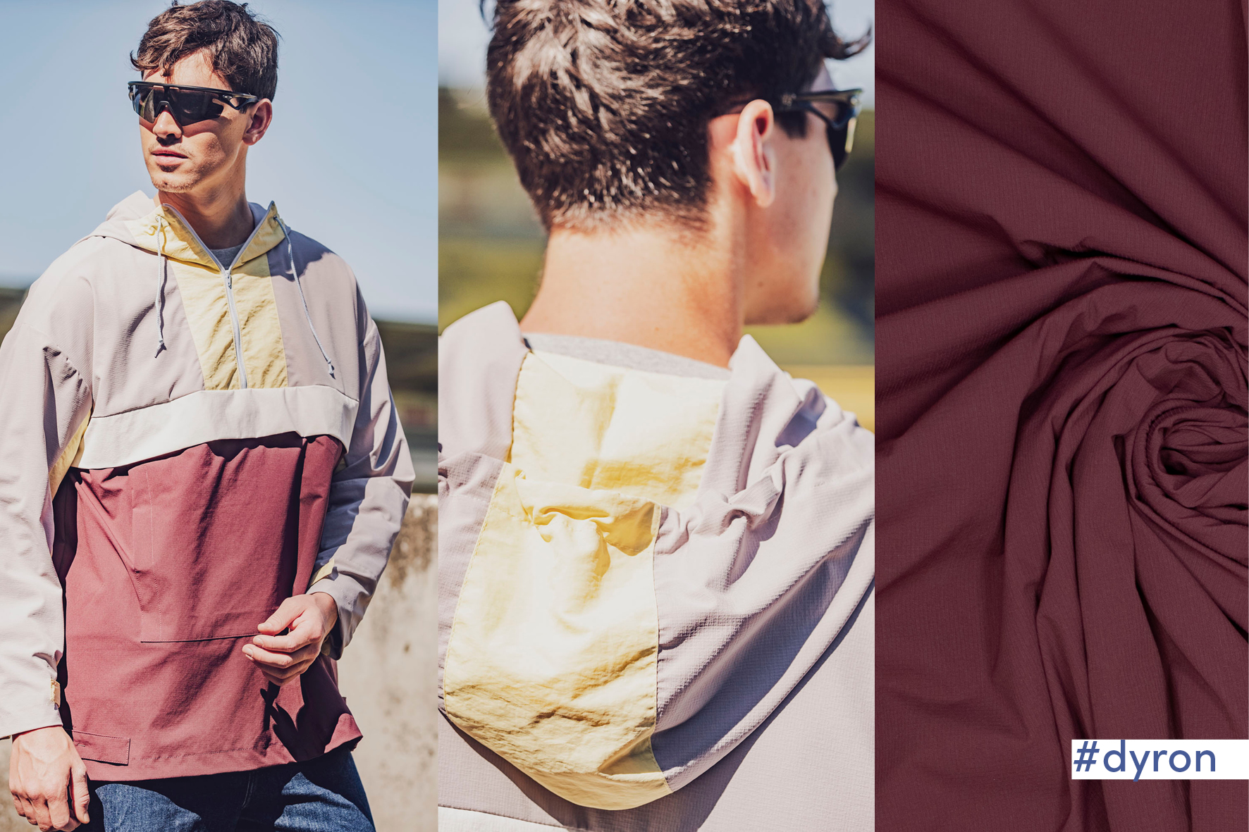 Deze waterdichte ribstop wordt gebruikt voor Fibre Mood modellen Dyron en Tavio en is duurzaam gemaakt volgens de -OEKO-TEX Standard 100.