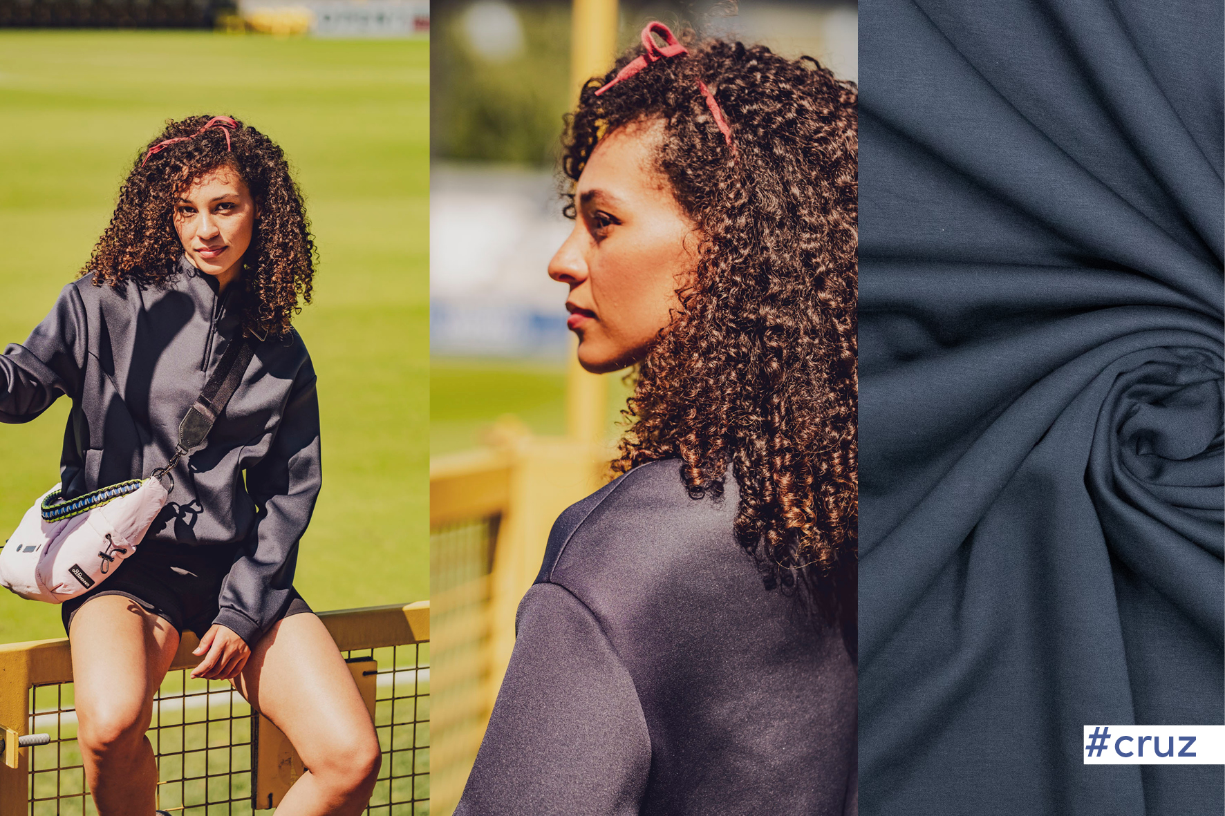 Deze gebreide scuba wordt gebruikt voor Fibre Mood modellen Dymar en Cruz en is duurzaam gemaakt volgens de -OEKO-TEX Standard 100