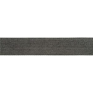 Restyle band 36 mm met een lurex zijde en een effen zijde. Gemaakt van 65% nylon en 35% polyester. Sterk, stijlvol en ideaal voor tassen, riemen en accessoires