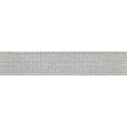 Restyle band 36 mm met een lurex zijde en een effen zijde. Gemaakt van 65% nylon en 35% polyester. Sterk, stijlvol en ideaal voor tassen, riemen en accessoires