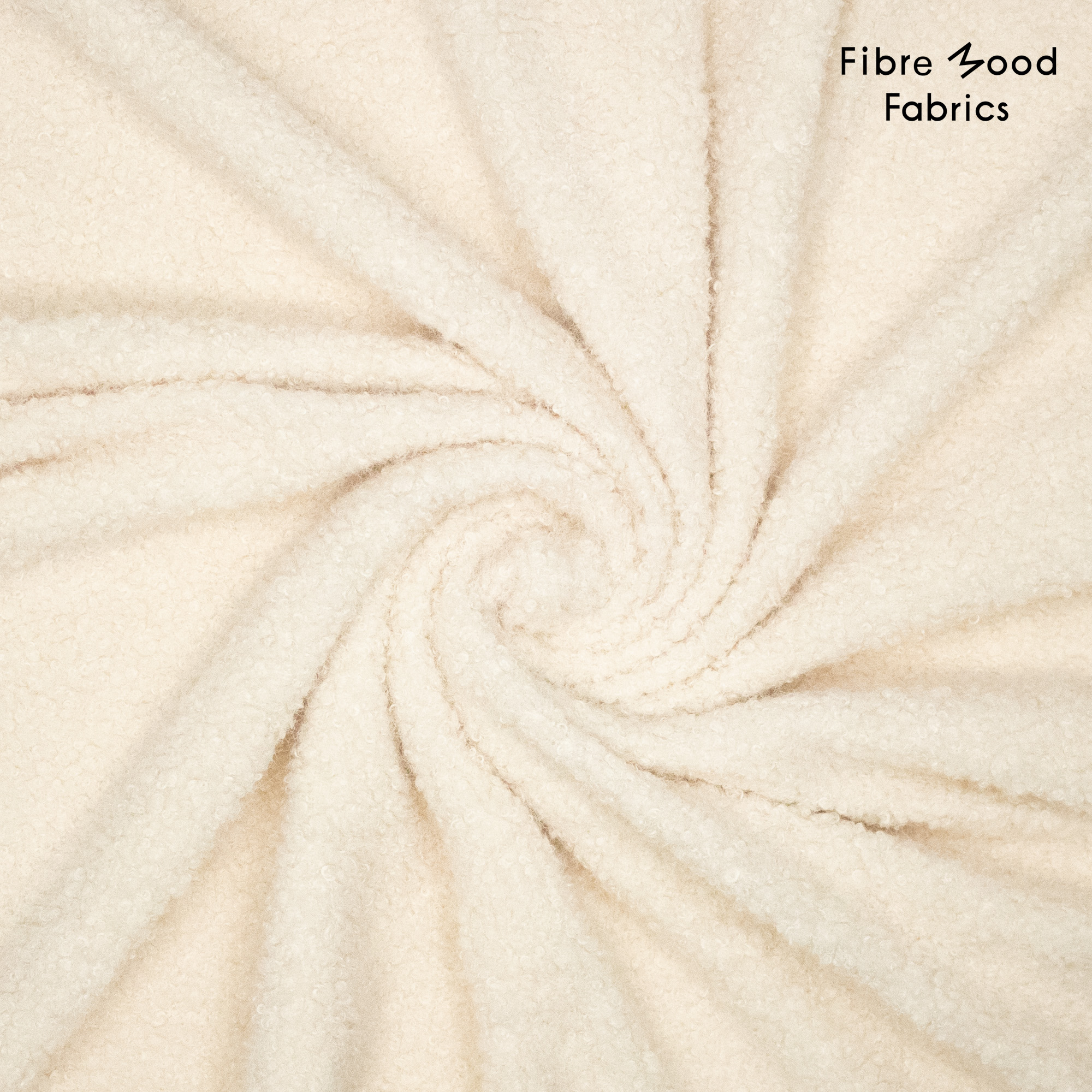 Deze harige bouclé wordt gebruikt voor Fibre Mood model Greta en is duurzaam gemaakt volgens de OEKO-TEX Standard 100.