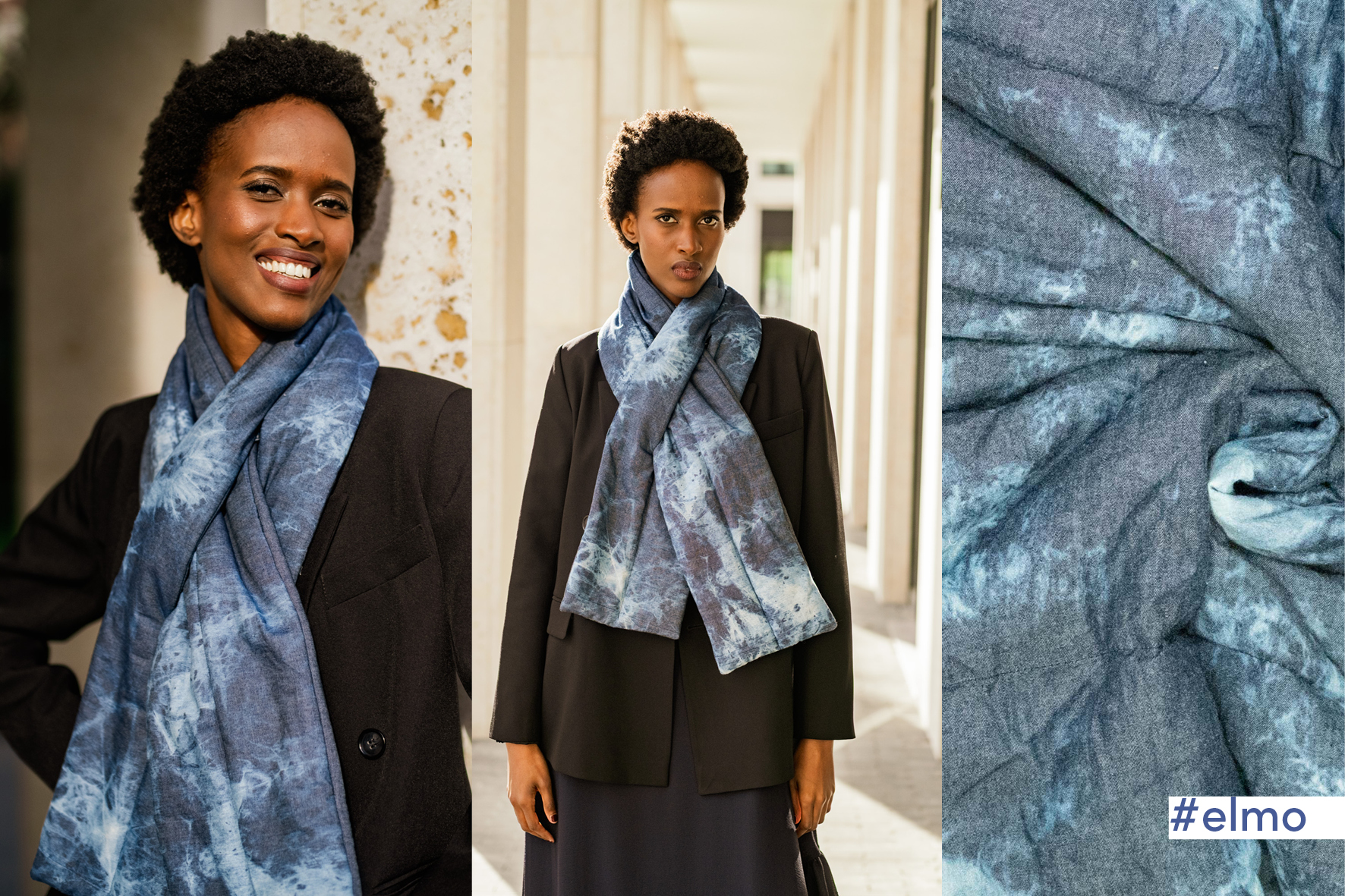 Ontdek de Fibre Mood Elmo gewatteerde jeans. Ideaal voor het maken van sjaals, tassen, jassen, bodywarmers en meer...