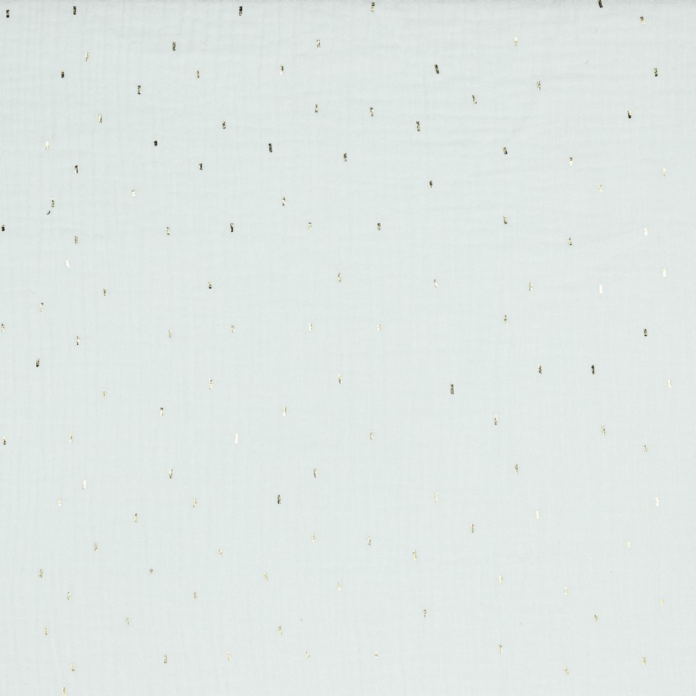 Hydrofiel Foil tripes - wit/goud - Afbeelding 2