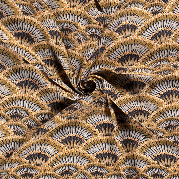 Borken Crêpe Abstrakt - marine