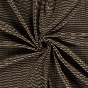 Jersey bedrukt Abstract - Beige