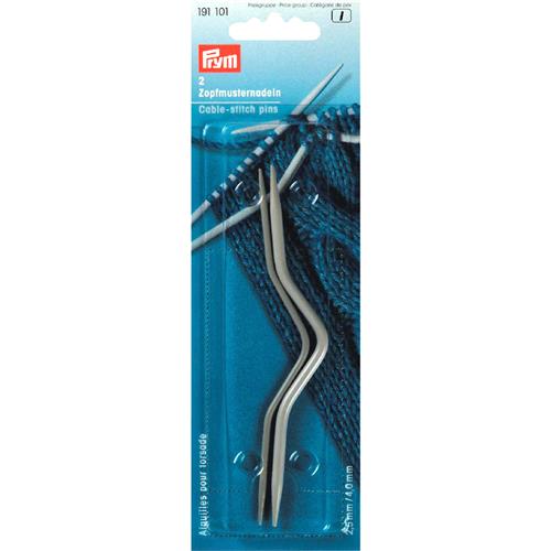 Prym 191101 - kabelnaalden gebogen - 2,5mm/4,0mm