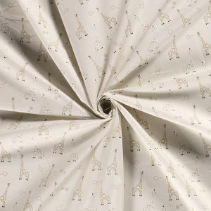 Poplin Giraffe - beige