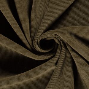Baby Corduroy - effen kaki groen