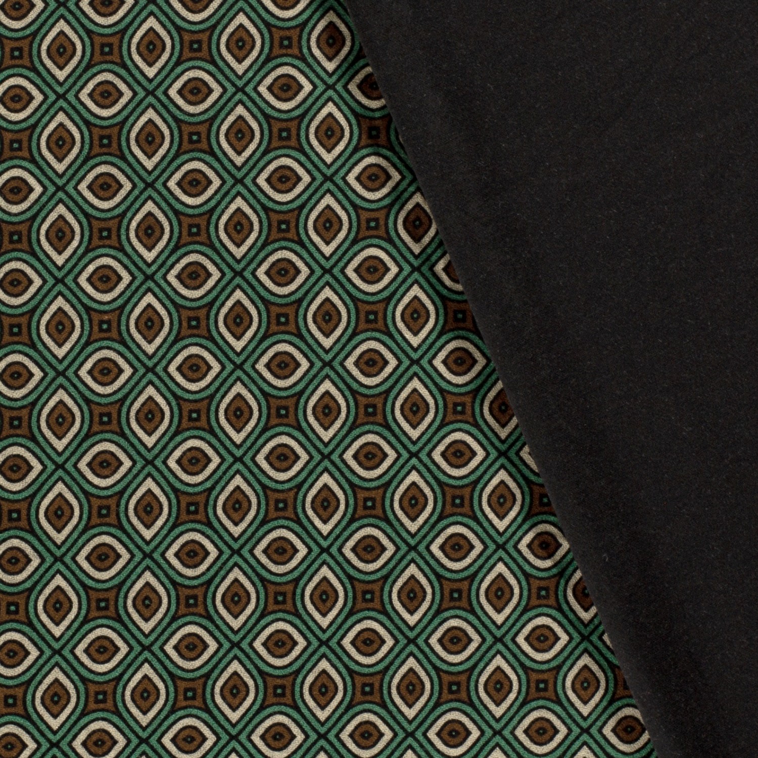 Jersey - abstract - limoen groen - Afbeelding 3